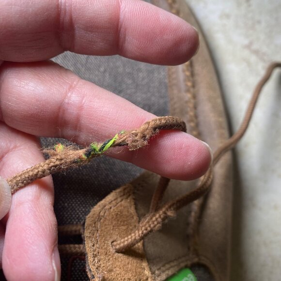 Twisted X Chukka Mens EcoTWX Casual Shoes Size 9.5M Brown/Gray Fabric & Leather - Picture 8 of 8